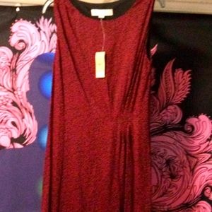 NWT Ann Taylor LOFT SZ SMALL RED DRESS